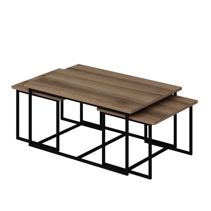 Hanah Home Levada - Walnut Mesas Nido
